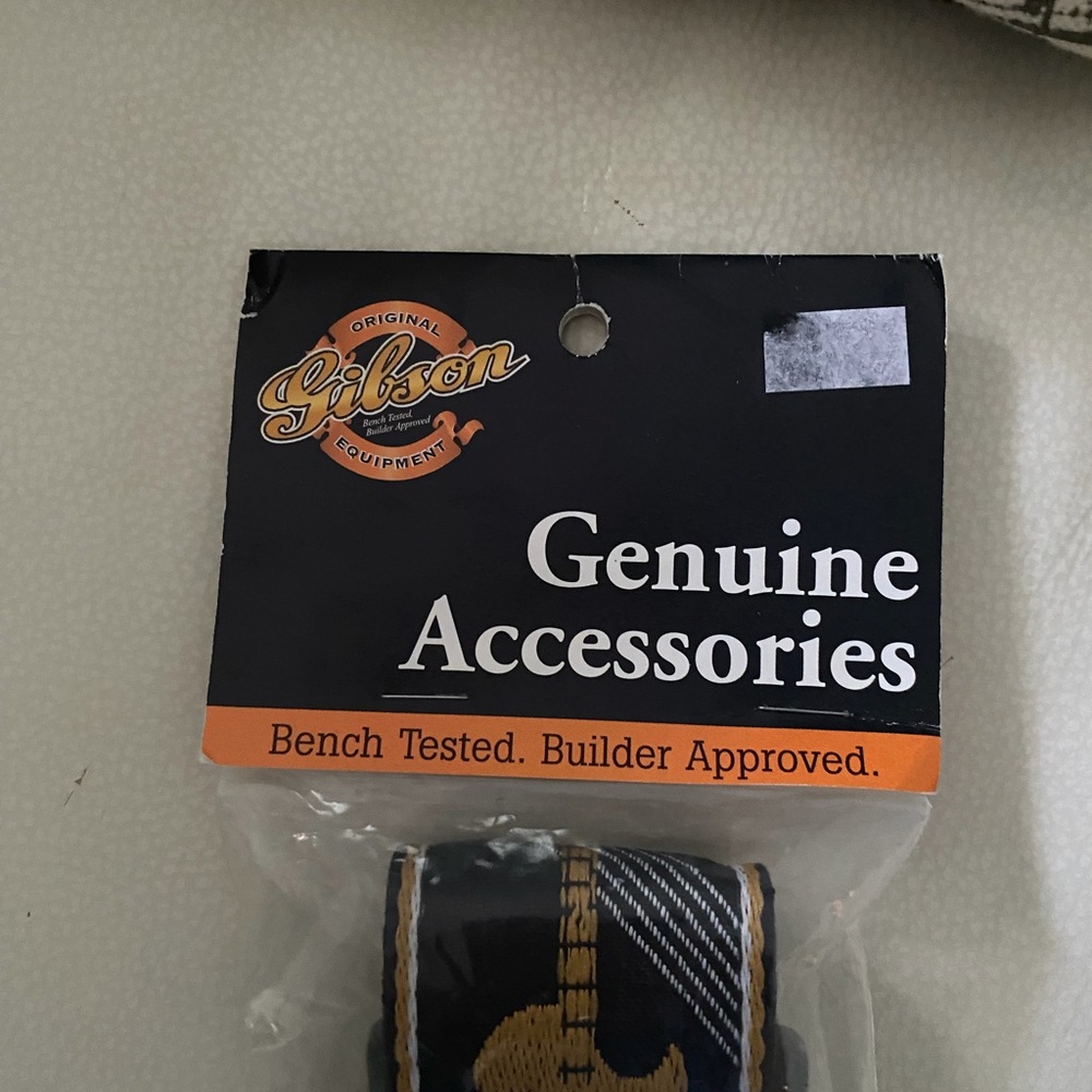 Gibson Black and Gold Belt